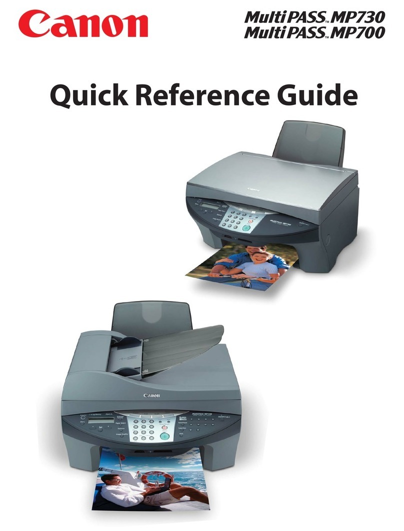 Canon MP730 - MultiPASS Color Inkjet User manual
