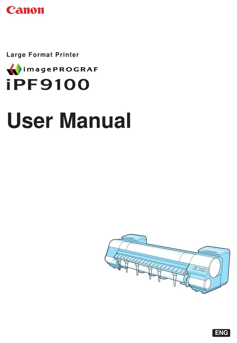 Canon imagePROGRAF IPF9100 User manual