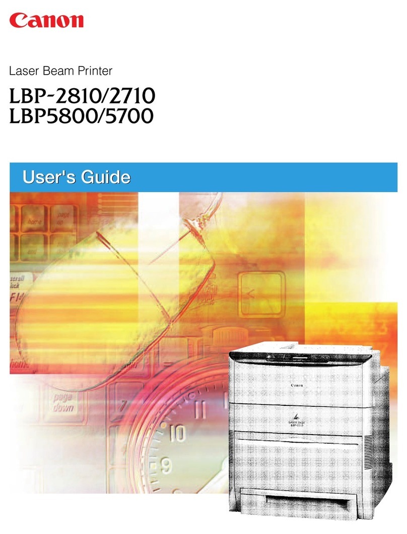 Canon LBP-2710 User manual