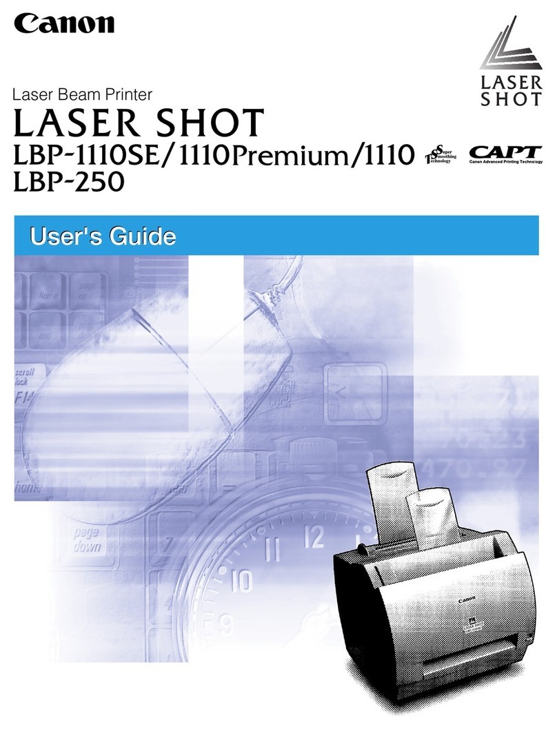 Canon Laser Shot LBP-1110 User manual