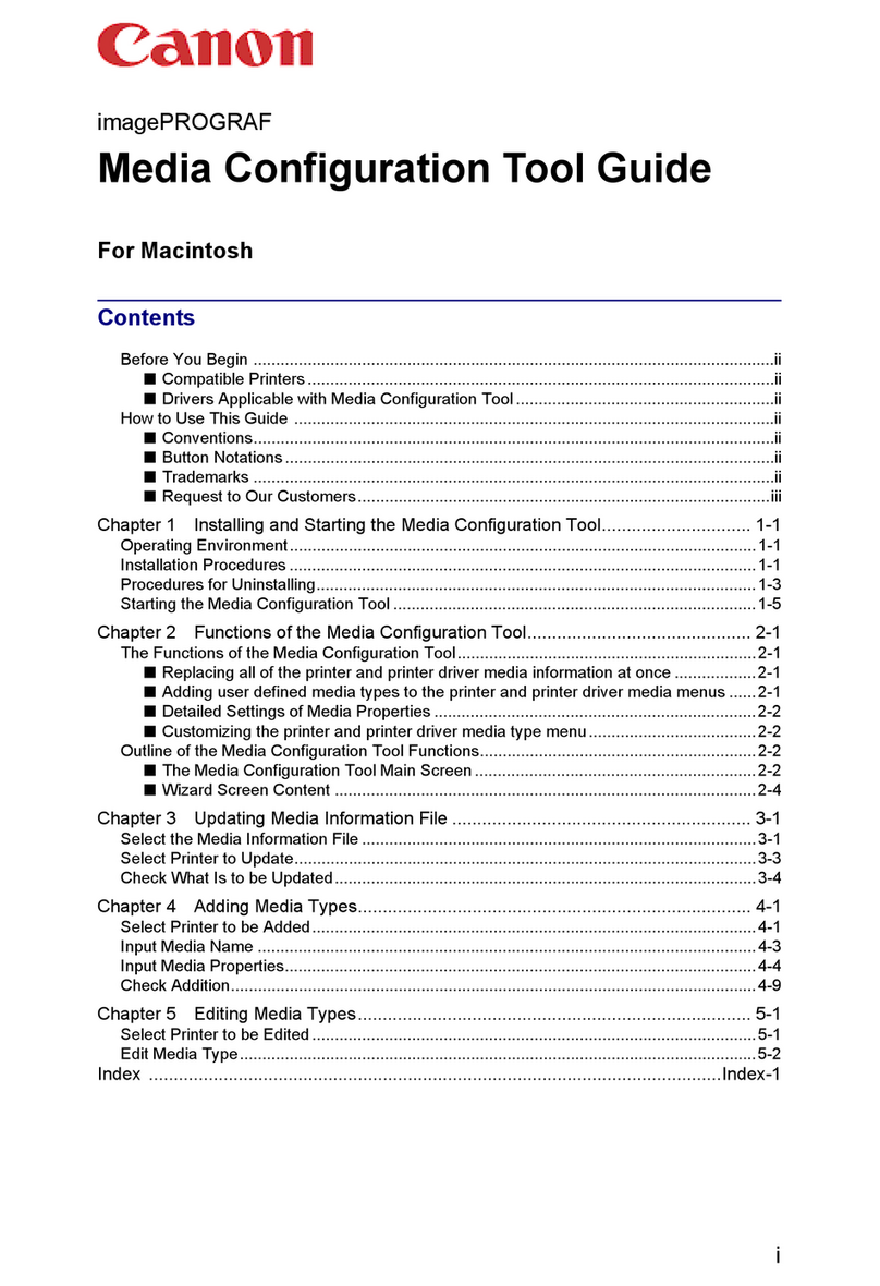 Canon Printer User manual