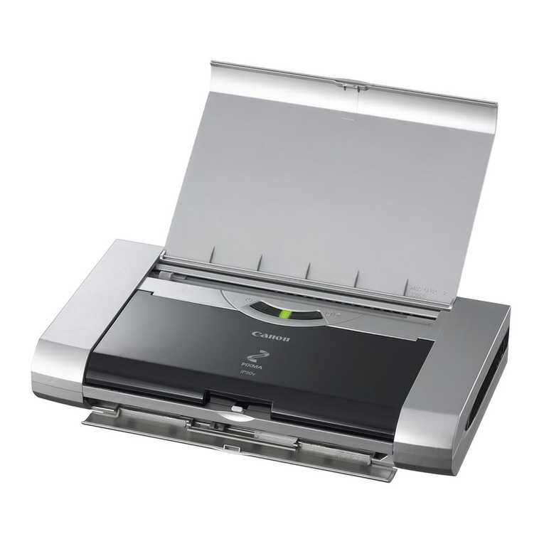 Canon iP90v - PIXMA Color Inkjet Printer User manual