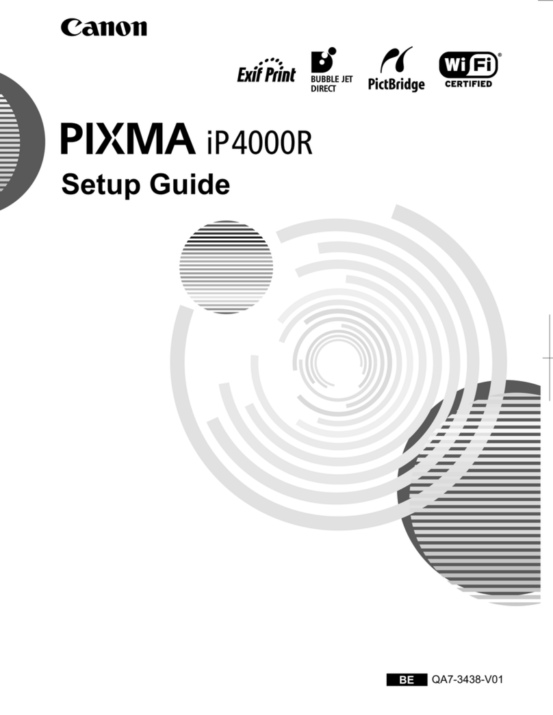 Canon PIXMA iP4000R Series User manual
