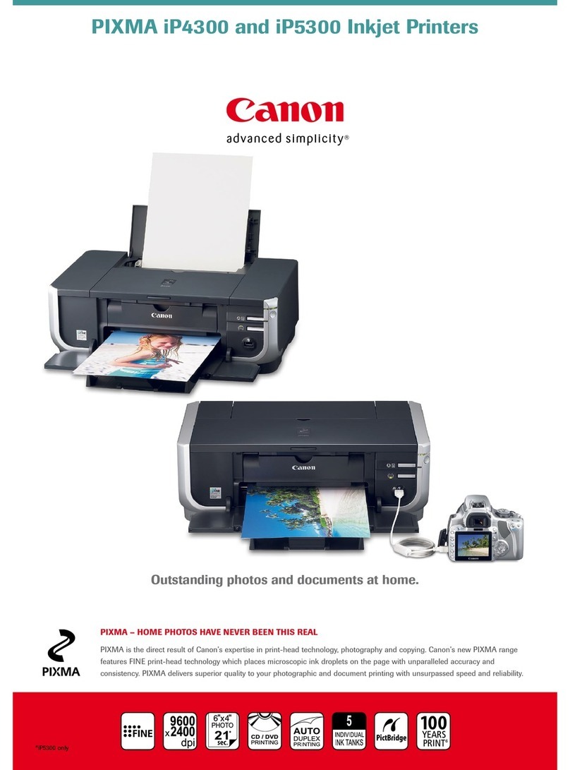 Canon Pixma iP4300 Series User manual