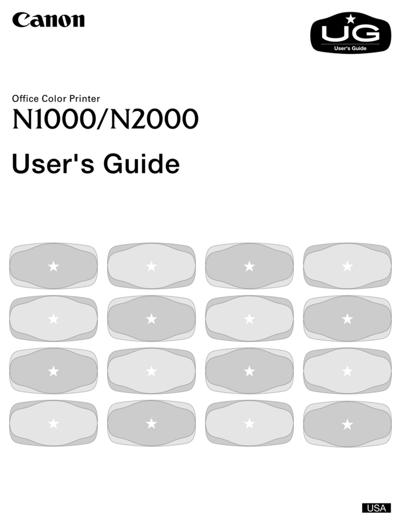 Canon N 1000 user guide