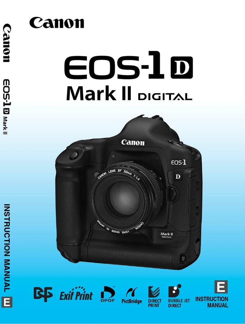Canon EOS-1D Mark II Digial instruction manual