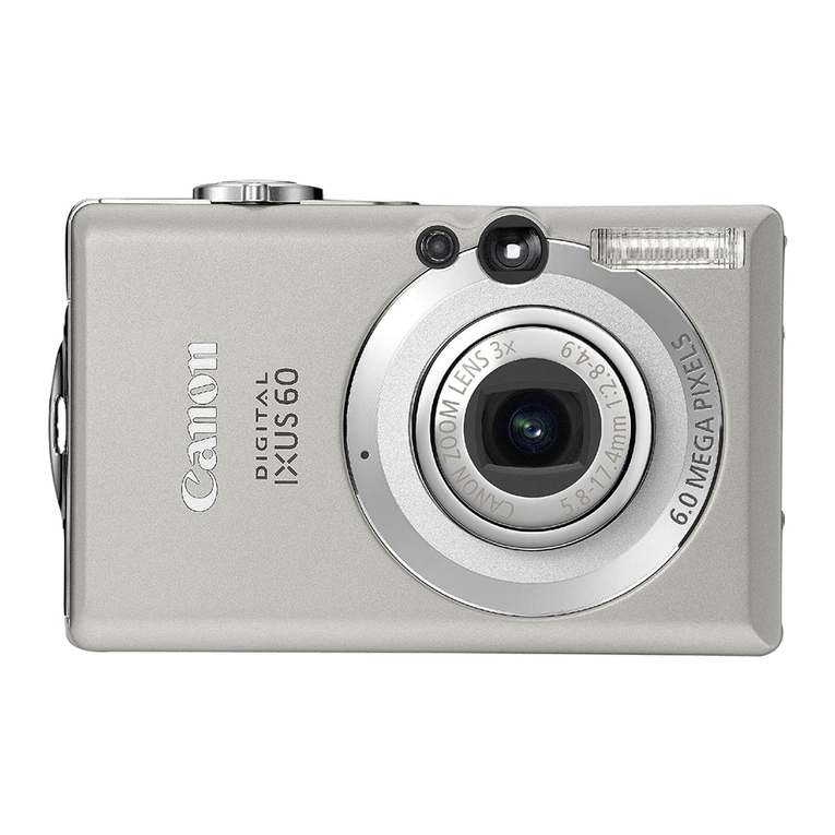 Canon Digital IXUS 60 User manual