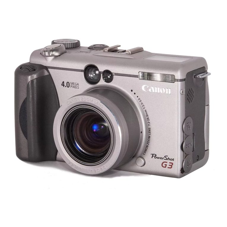 Canon PowerShot G3 User manual