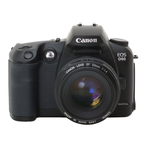 Canon EOS D60 User manual