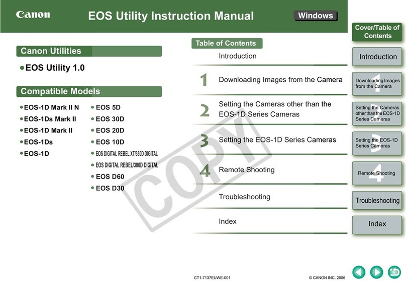 Canon EOS DIGITAL REBEL XT/350D DIGITAL User manual