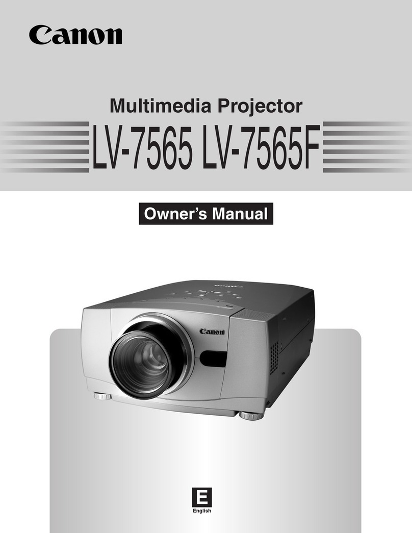Canon LV-7565F owner's manual