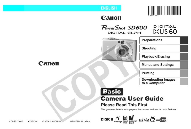 Canon PSC 60 User manual