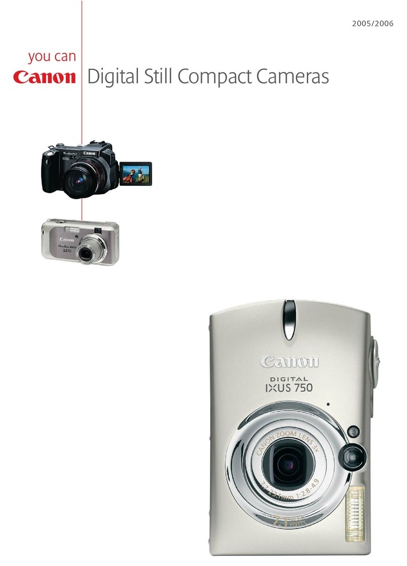 Canon Compact Cameras User manual