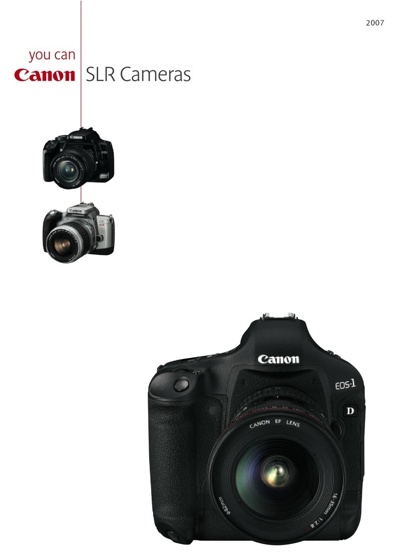 Canon SLR Camera User manual