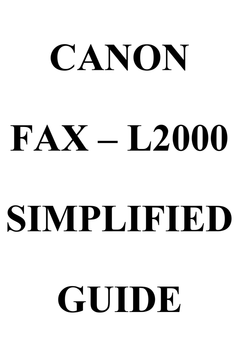 Canon L2000 User manual