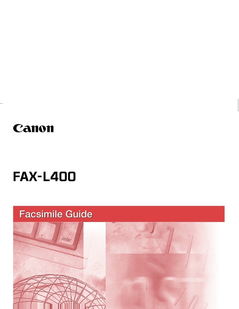 Canon FAX-L400 User manual