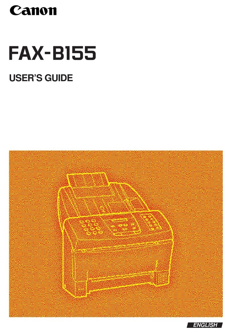 Canon FAX-B155 User manual