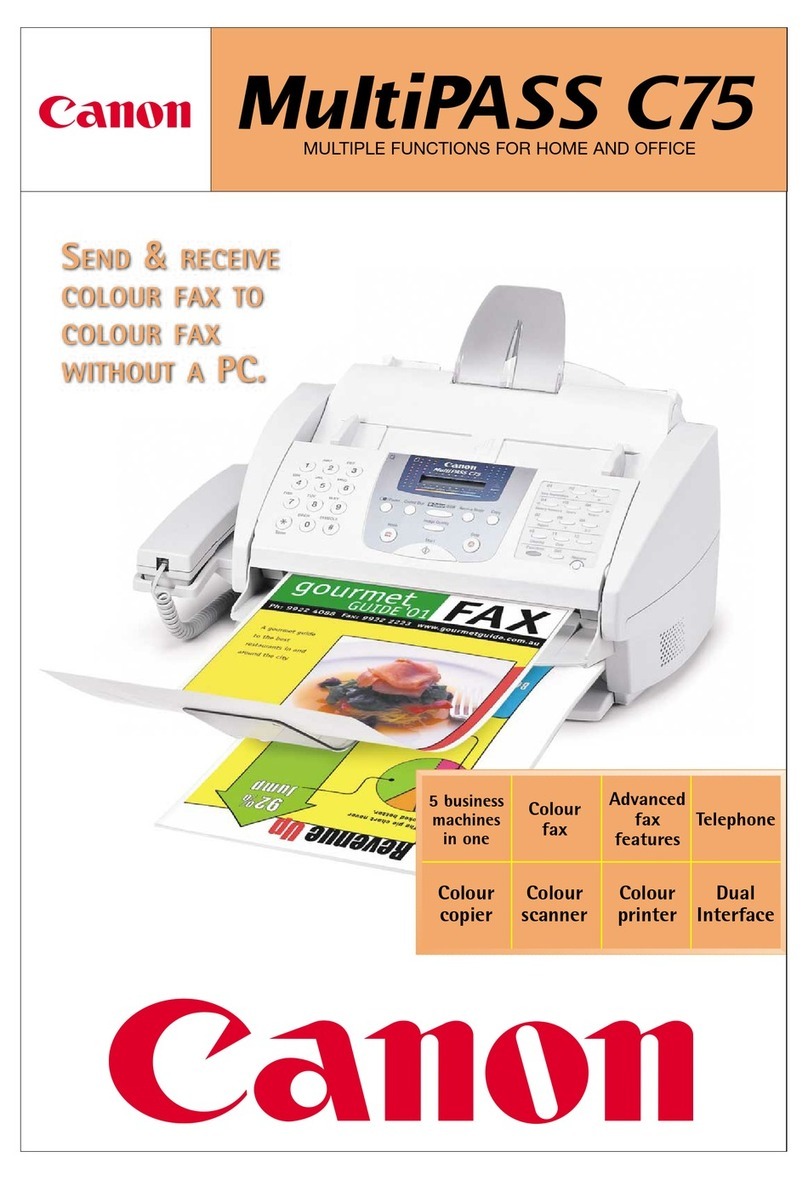 Canon MULTIPASS C75 Brochure & specs