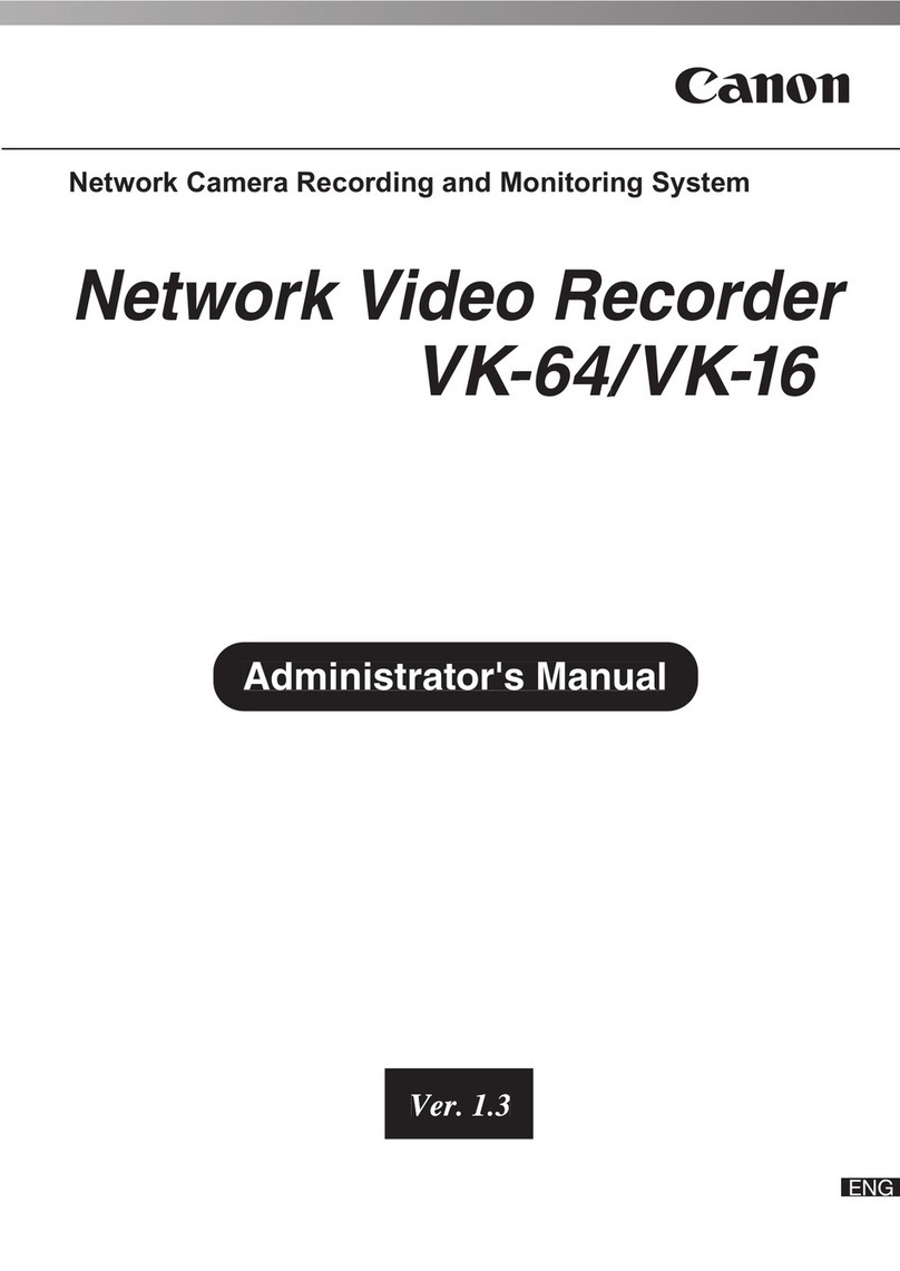 Canon VK-64 Administrator's manual
