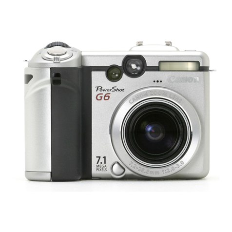 Canon PowerShot G6 User manual