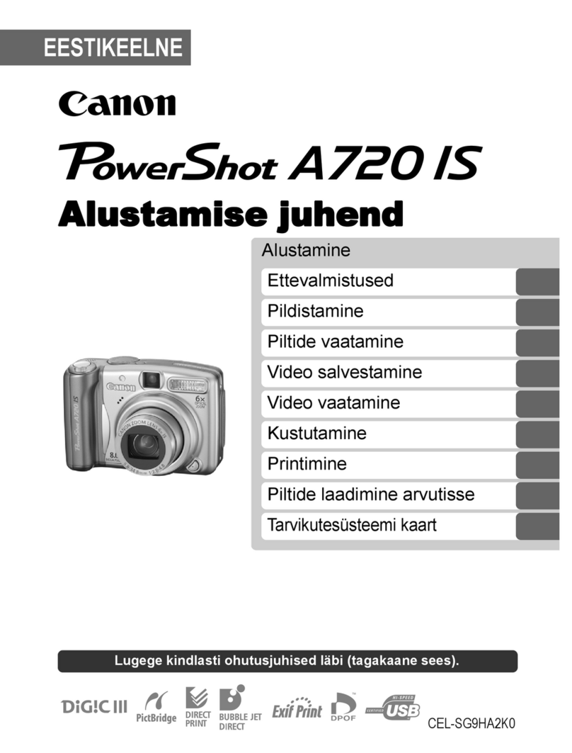 Canon PowerShot A720 IS User manual