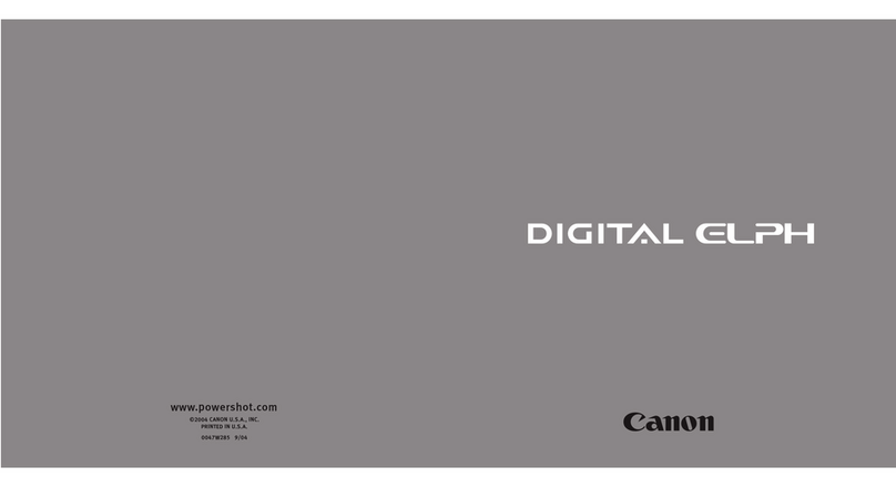 Canon PowerShot SD20 Digital ELPH User manual