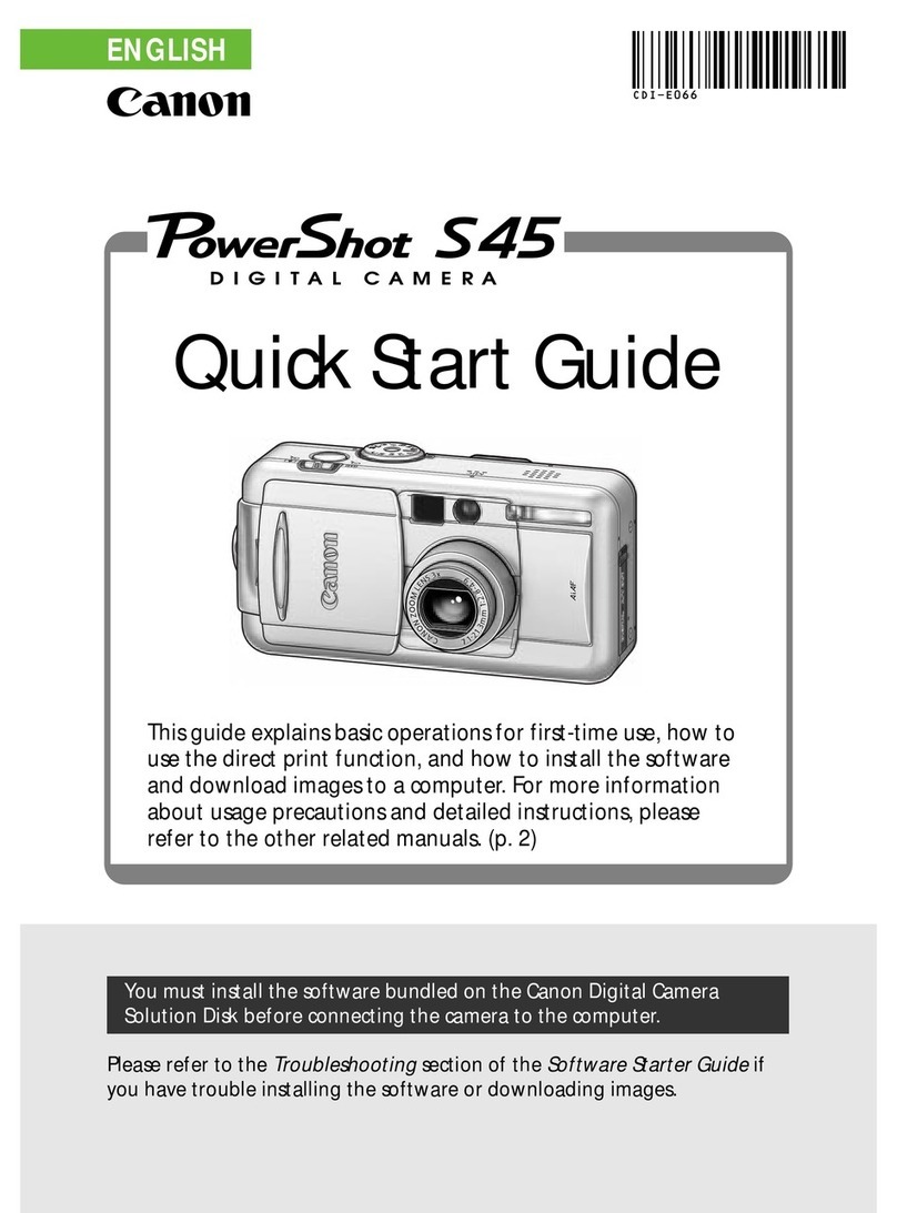 Canon PowerShot S45 User manual