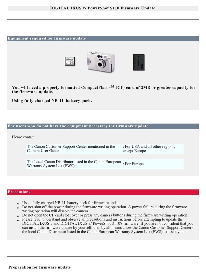 Canon PowerShot S110 Digital ELPH Use and care manual