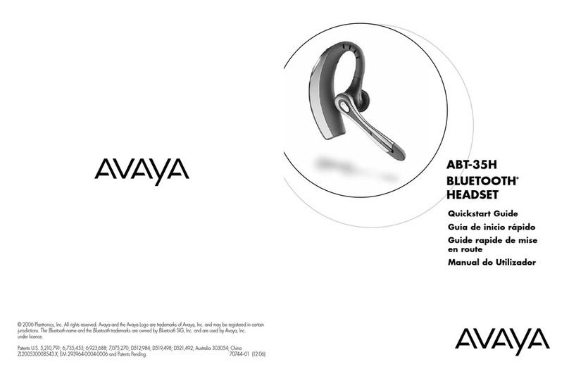 Avaya ABT-35H quick start guide
