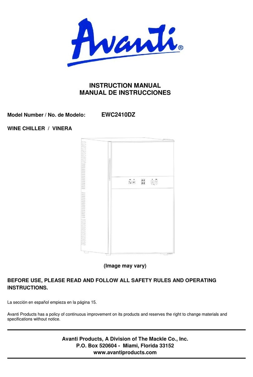 Avanti EWC2410DZ User manual