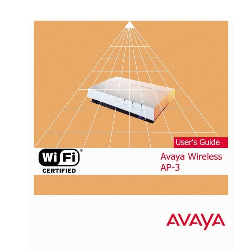 Avaya AP-3 user guide