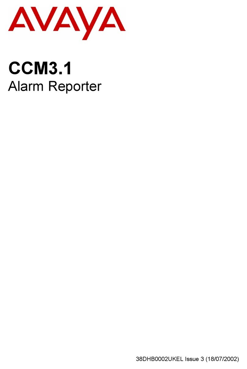 Avaya NULL CCM3.1 user guide