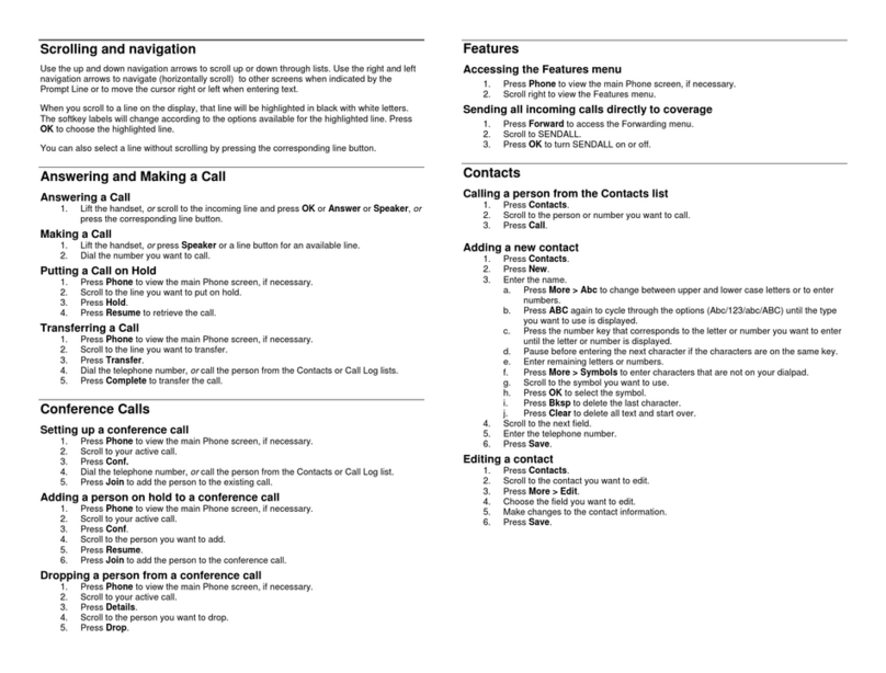 Avaya one-X 9630 User manual Avaya one-X 9630 User manual