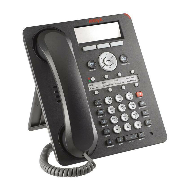Avaya ONE-X 1608 User manual