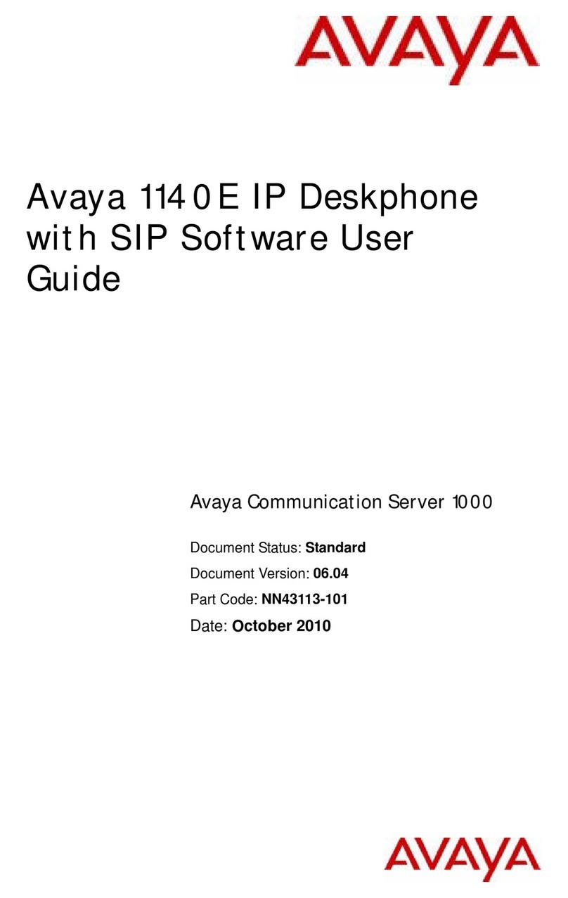 Avaya NN43113-101 user guide