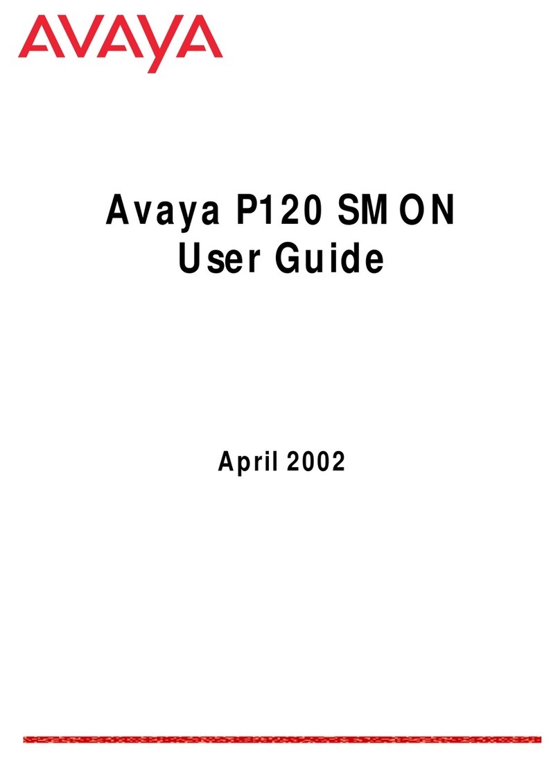 Avaya P120 SMON user guide