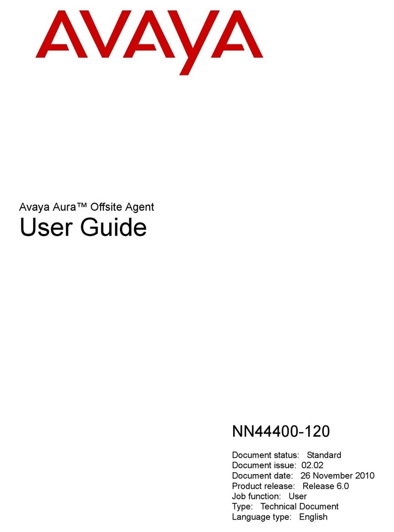 Avaya NN44400-120 user guide Avaya NN44400-120 user guide