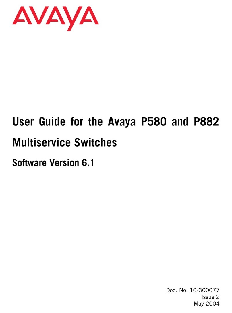 Avaya 580 user guide