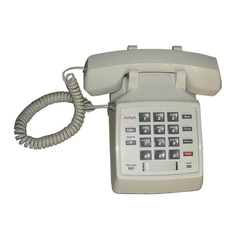 Avaya Lucent 2500 MMGN Quick reference guide