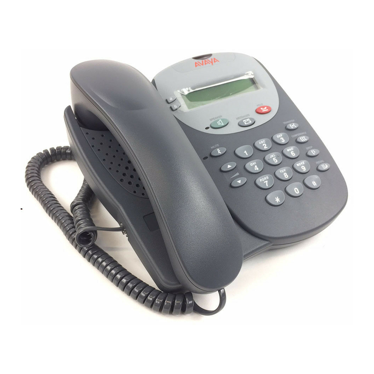 Avaya 4602SW User manual