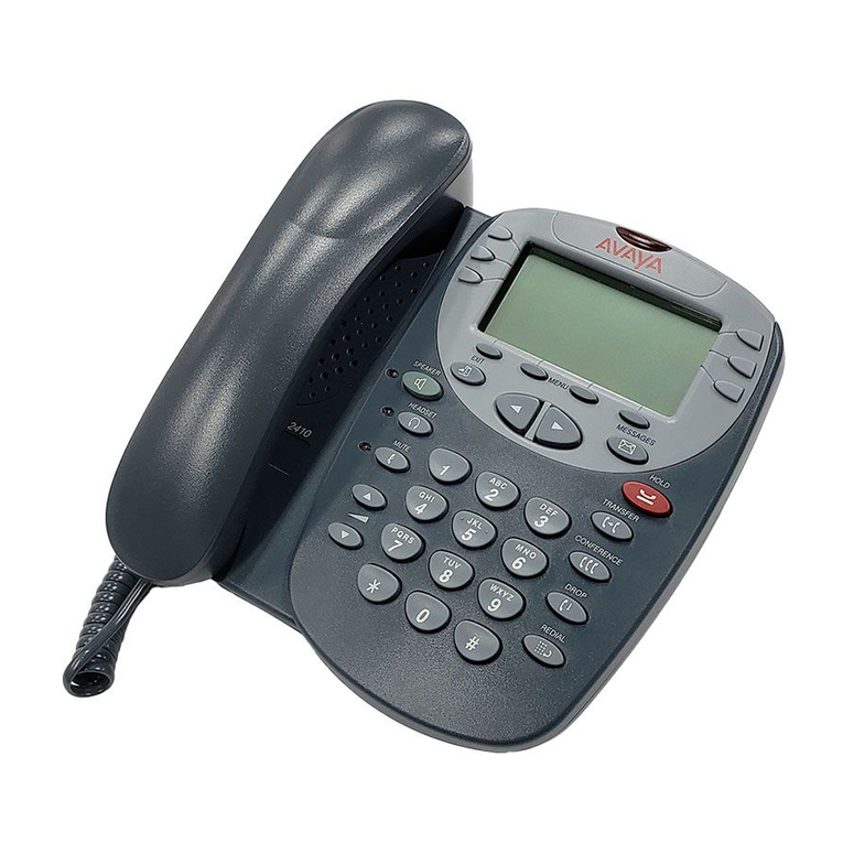Avaya IP OFFICE 2410 User manual