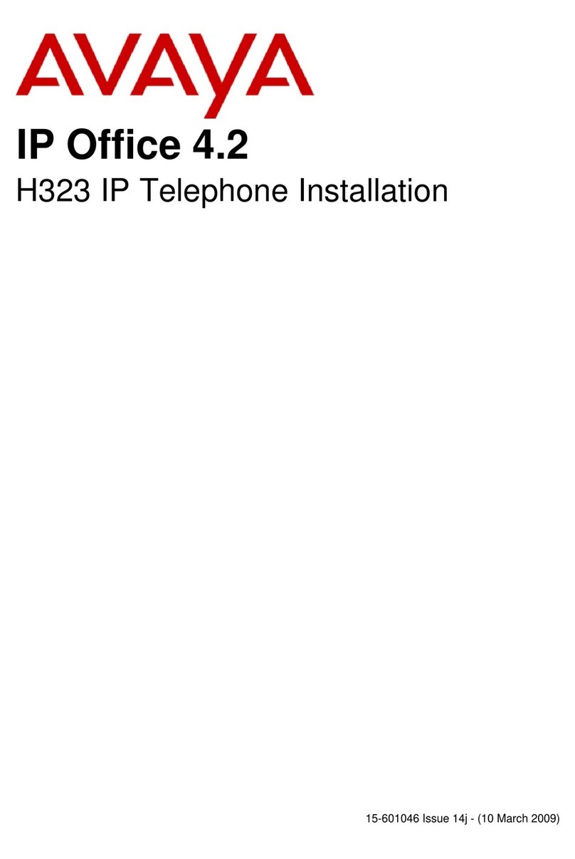 Avaya IP Office 4.2 User manual Avaya IP Office 4.2 User manual