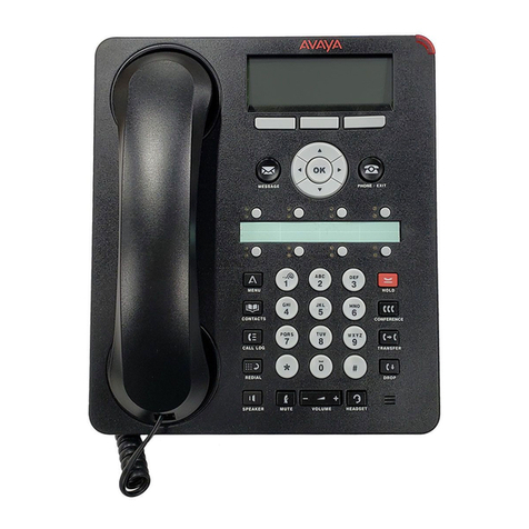 Avaya one-X Deskphone Value Edition 1608 user guide