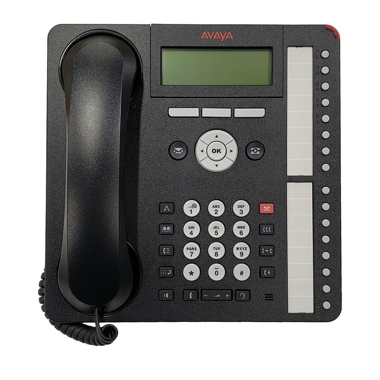 Avaya 1616 User manual