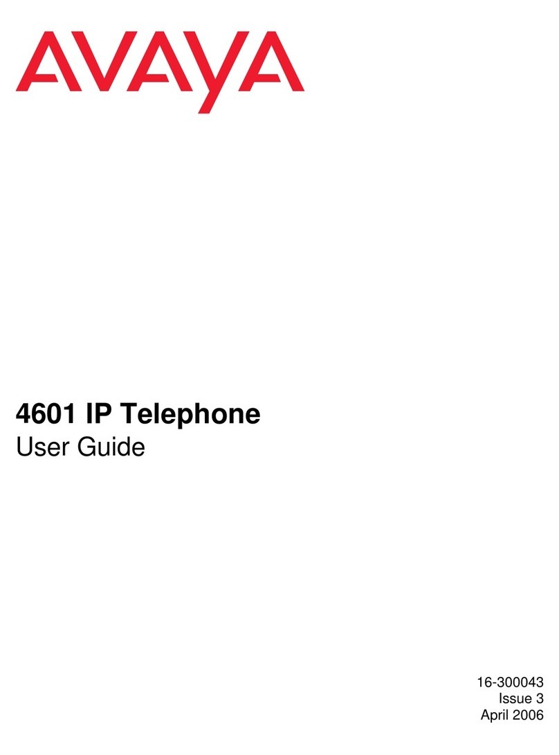 Avaya 03-600759 User manual