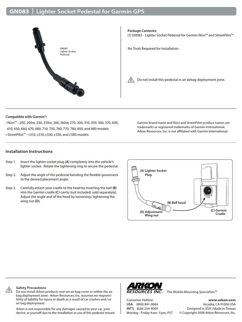 Arkon GN083 User manual