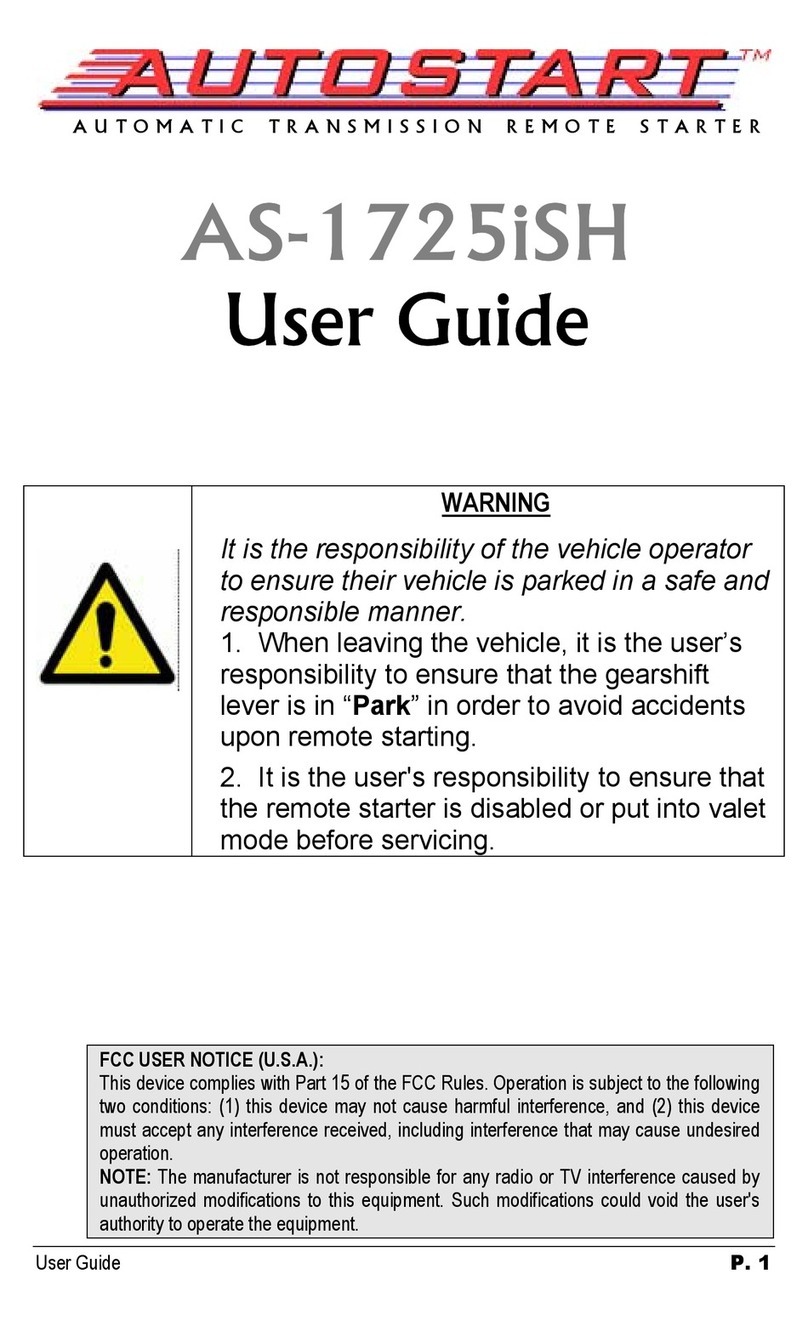 Autostart AS-1725iSH User manual