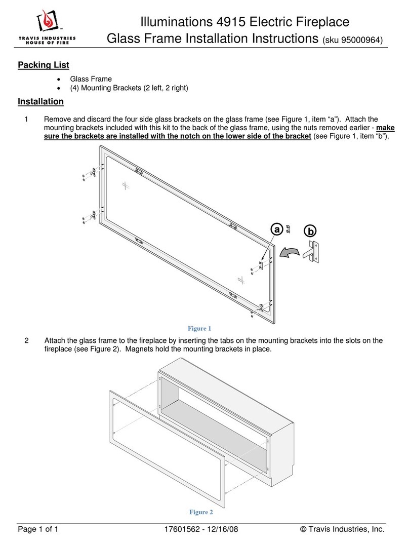 Travis Industries Illuminations 4915 User manual