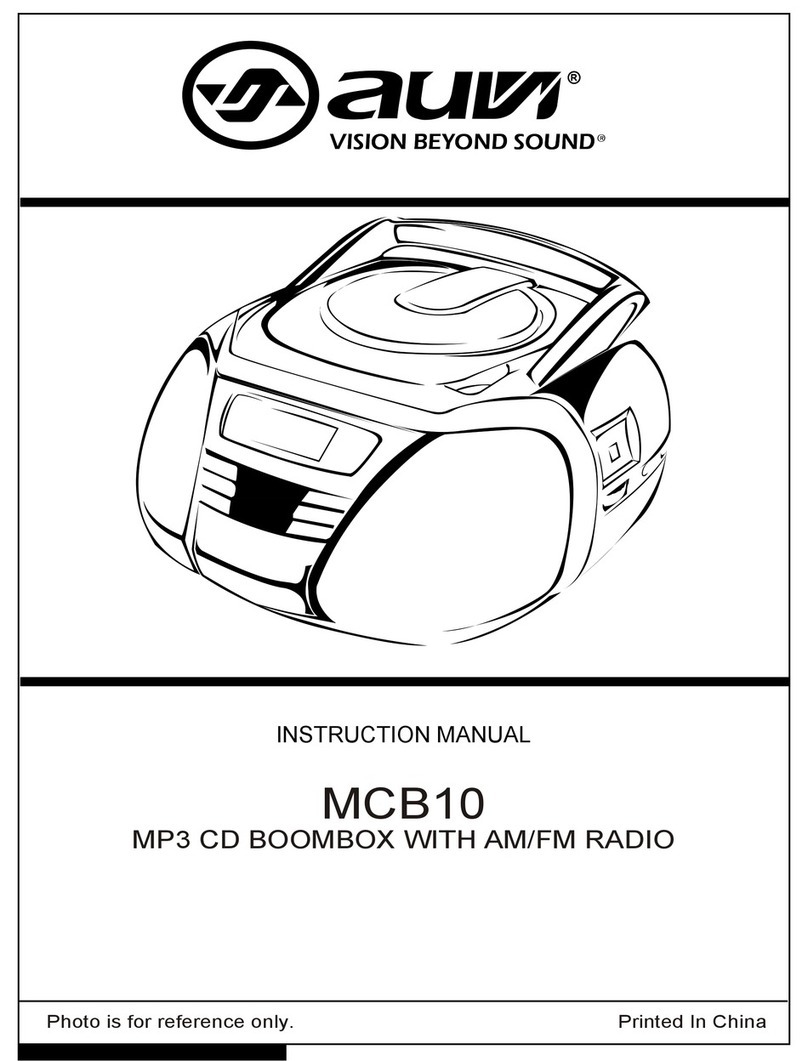 Auvi MCB10 instruction manual