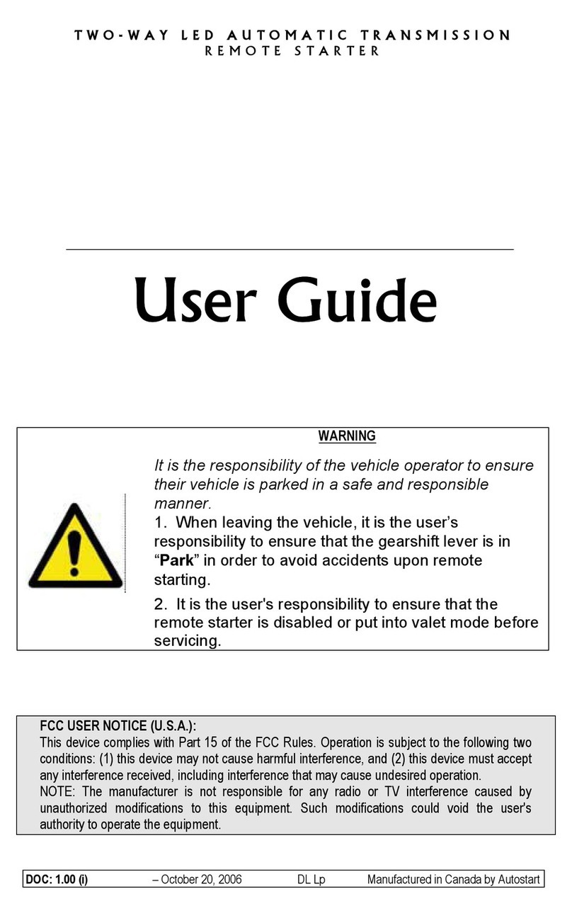 Autostart None User manual